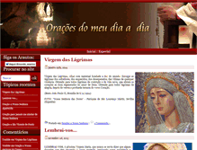 Tablet Screenshot of oracoes.arautos.org